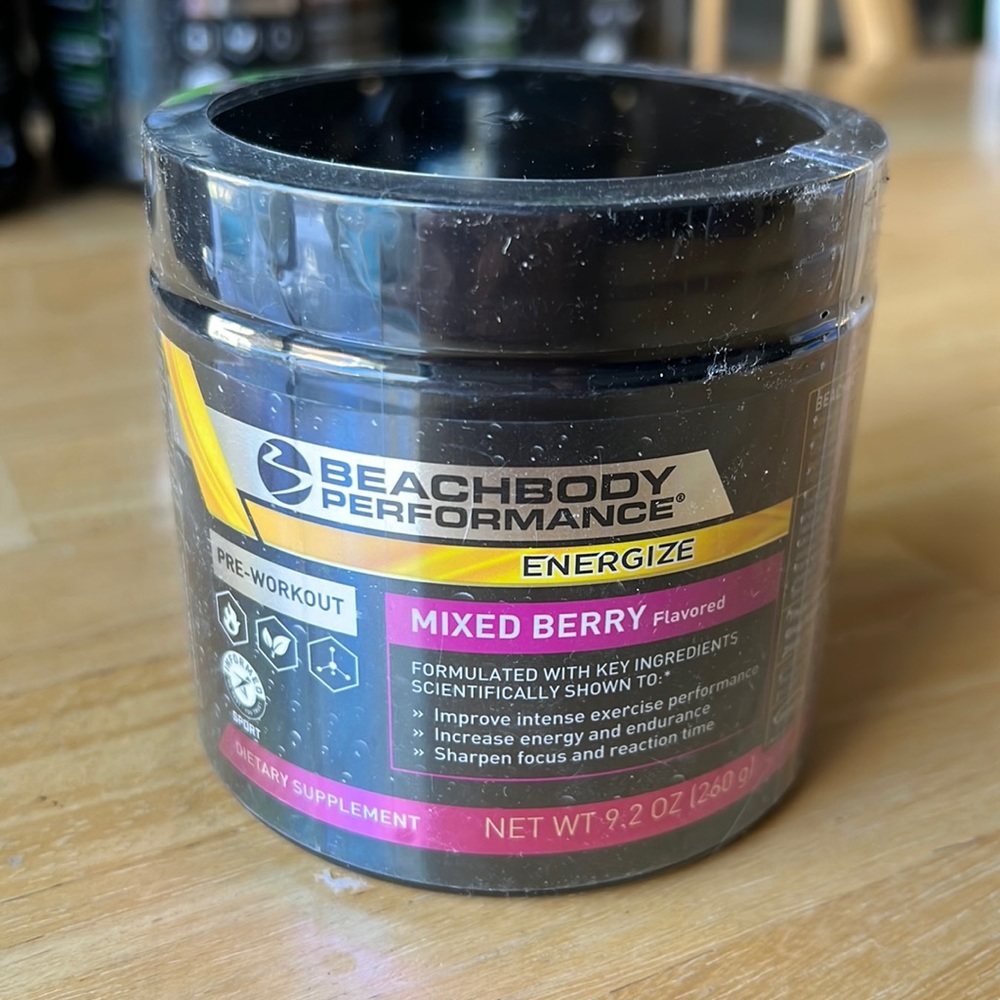 Beachbody Energize Mixed Berry Pre-Workout